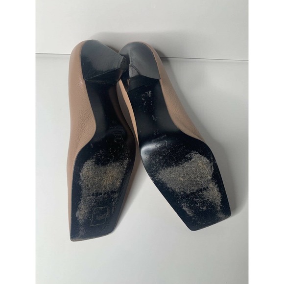 Jil Sander Dusty Pink Square Toe Heel Pumps  38 - Picture 6 of 8